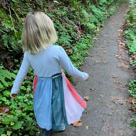 Multi colored girls dress - Picture 2 of 2